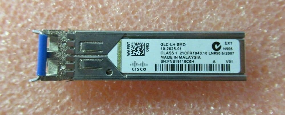 Cisco GLC-LH-SMD 1000BASE-LX/LH 1310nm 10km SFP Transceiver Module 10 ...