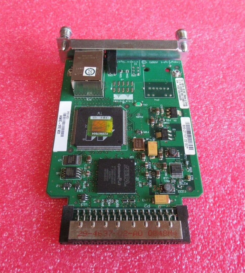 Cisco HWIC1FE 8002773702 1Port Fast HighSpeed WAN Interface Card