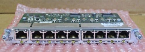 Cisco HWIC-D-9ESW 9-Port High Speed EtherSwitch 10BASE-T/100BASE-TX Module