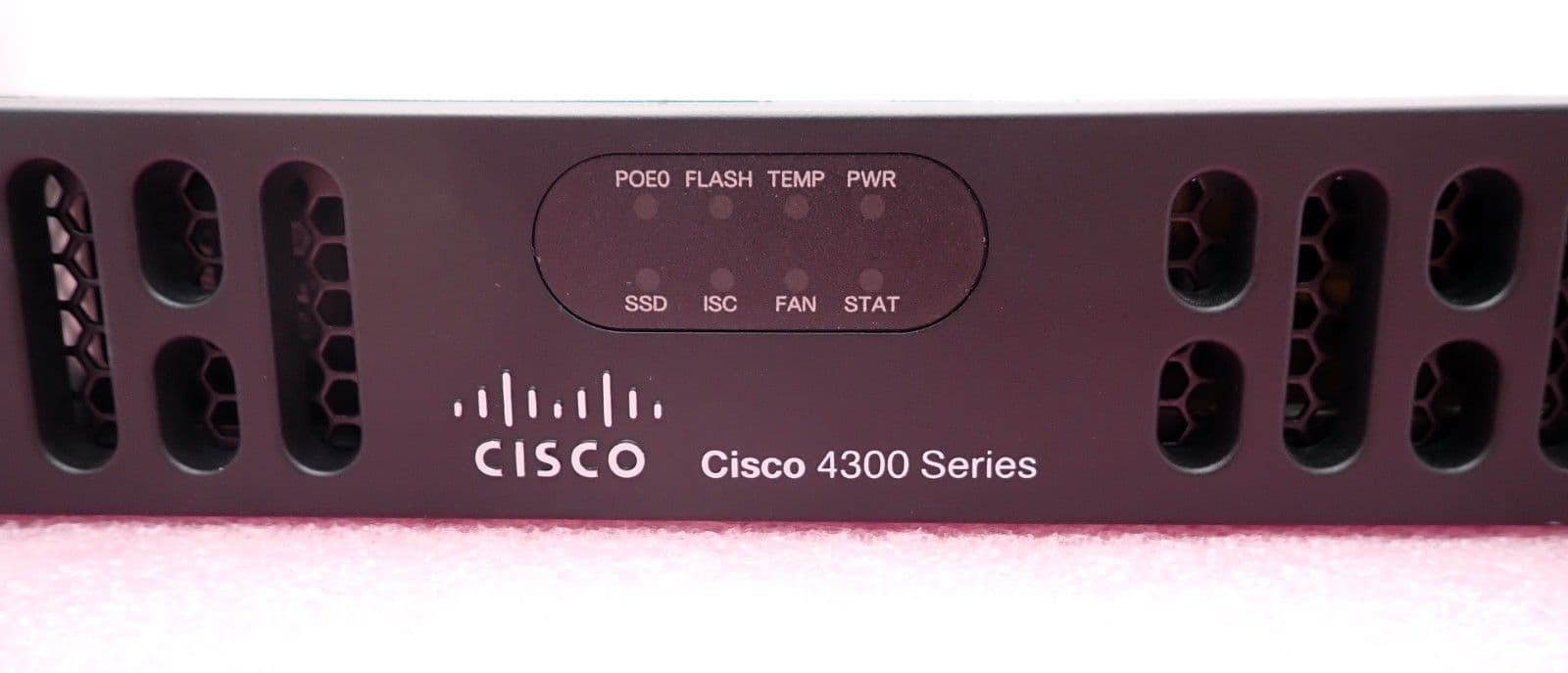 Cisco ISR 4331 4300 Integrated Services Router ISR4331/K9 2x NIM Slots ...