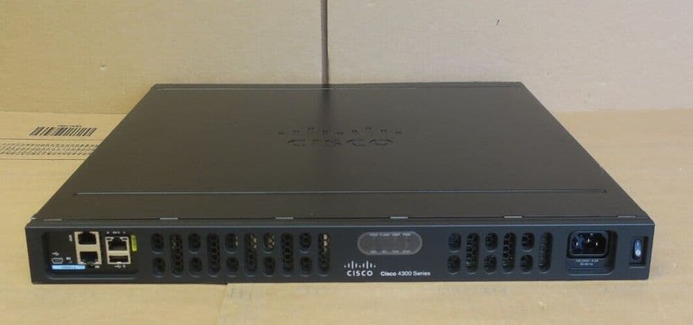Cisco ISR 4331 4300 Series 1U Integrated Services Router ISR4331/K9 2x ...