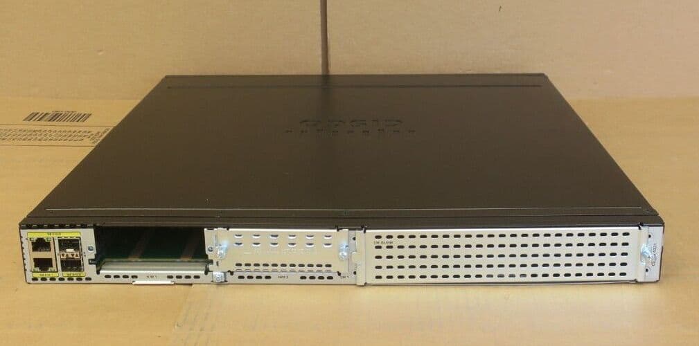 Cisco ISR 4331 4300 Series 1U Integrated Services Router ISR4331/K9 2x ...