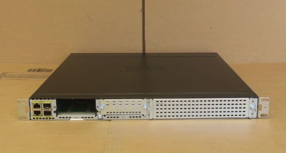 Cisco ISR 4331 4300 Series Integrated Services Router ISR4331/K9 2x NIM ...