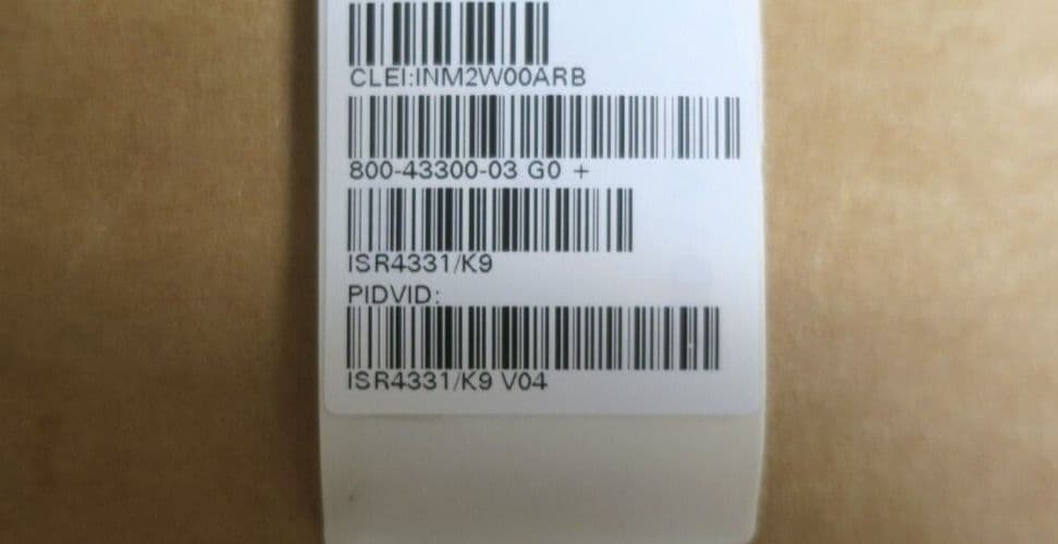 Cisco ISR 4331 4300 Series Integrated Services Router ISR4331/K9 2x NIM ...