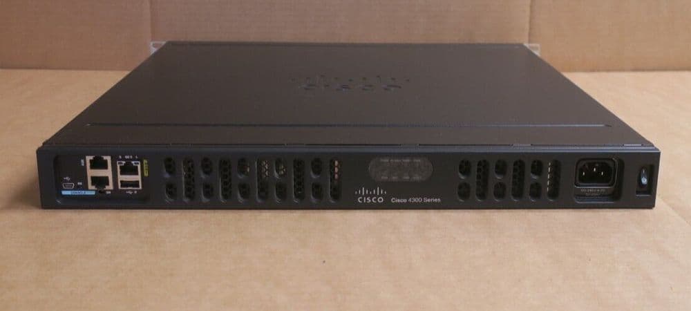 Cisco ISR 4331 4300 Series Integrated Services Router ISR4331/K9 NIM ...