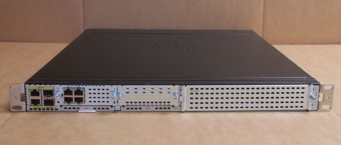 Cisco ISR 4331 4300 Series Integrated Services Router ISR4331/K9 NIM ...