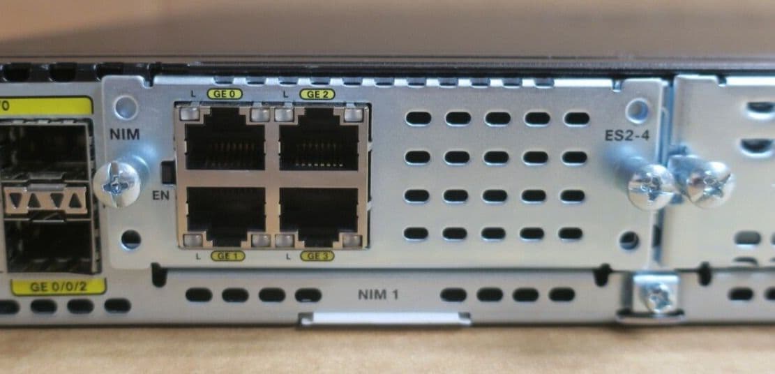Cisco ISR 4331 4300 Series Integrated Services Router ISR4331/K9 NIM ...