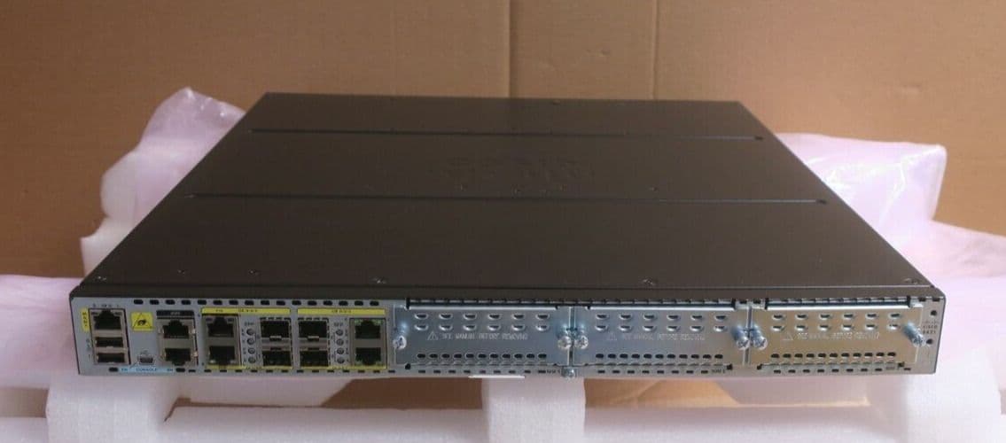 Cisco ISR 4431 1U Integrated Services Router ISR4431/K9 3x NIM Slot 1x ...