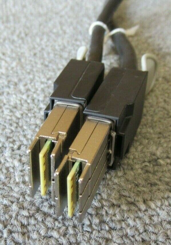 Cisco Leoni L45593E101D5 0 5M Bladestack Black High Speed Stacking Cable