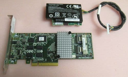 Cisco LSI MegaRAID SAS 9261-8i 6GB/s RAID PCIe Controller Card + Batt 74-7119-02
