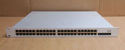 Cisco Meraki MS210-48LP 48x 1GbE PoE+ + 4x SFP 1U Cloud Managed Switch UNCLAIMED