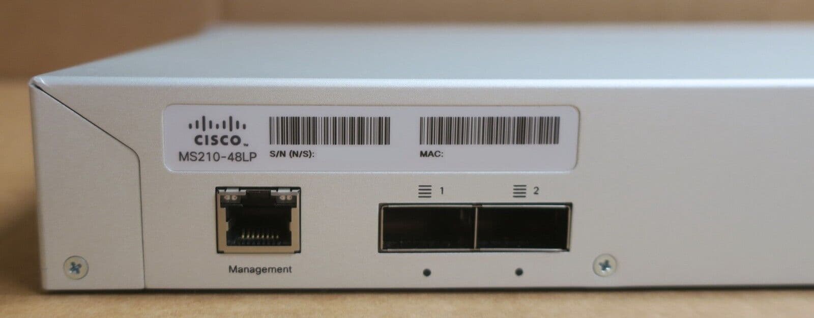 Cisco Meraki MS210-48LP 48x 1GbE PoE 4x SFP 1U Cloud Managed Switch ...