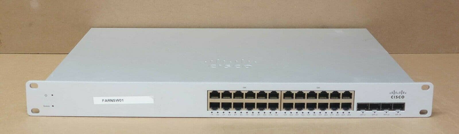 Cisco Meraki MS220-24 Cloud Managed 24x 1GB Ethernet 4x SFP