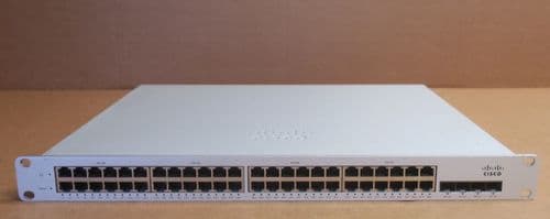 Cisco Meraki MS220-48FP 48x 1GbE PoE+ + 4x 1GbE SFP 1U Managed Switch UNCLAIMED