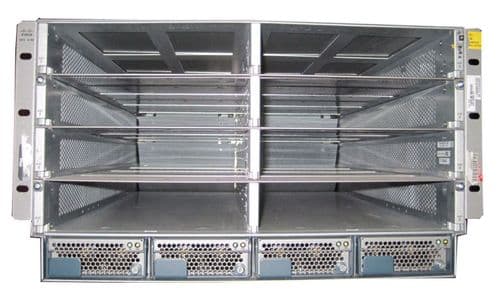 Cisco N20-C6508 UCS 5108 Blade Server Chassis w/4xPSU/8xFAN/2xFabric Extender