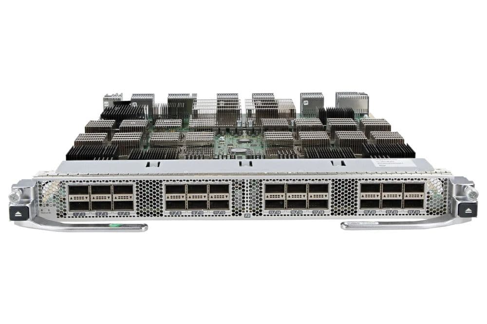 Cisco Nexus 7700 F3 Series N77-F324FQ-25 24-Port 40GbE QSFP Switch Module