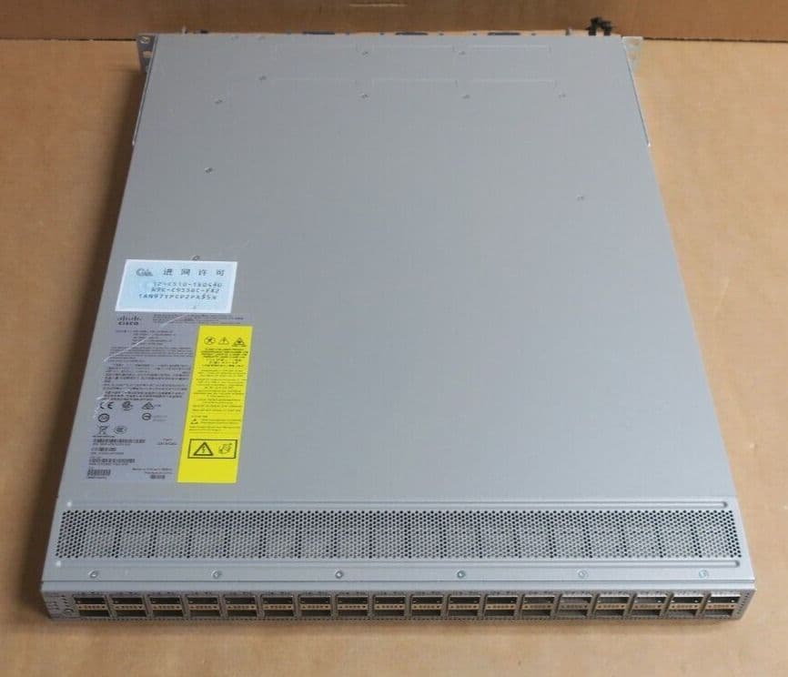 Cisco Nexus 9336CFX2 36x 40/100Gbps QSFP28 Ports 1U Switch N9KC9336C