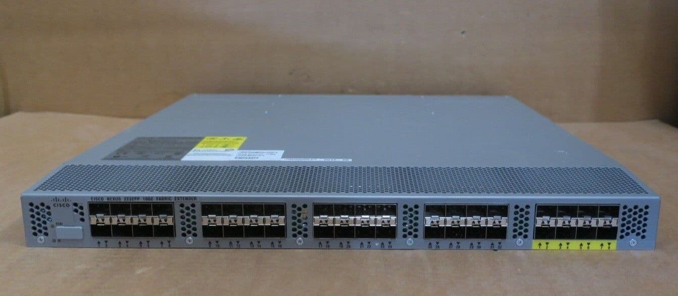Cisco N2K C2232TME 32 Port 1G BASE T/8x10G Fabric Extender N2K C2232TM E 10GE Cisco N2K C2232TME 32 Port 1G BASE T/8x10G Fabric Extender N2K C2232TM E 10GE