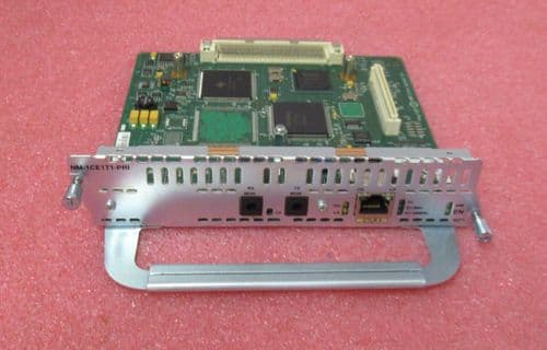 Cisco NM-1CE1T1-PRI 73-8074-02 1-Port Channelized E1/T1/ISDN-PRI Network Module