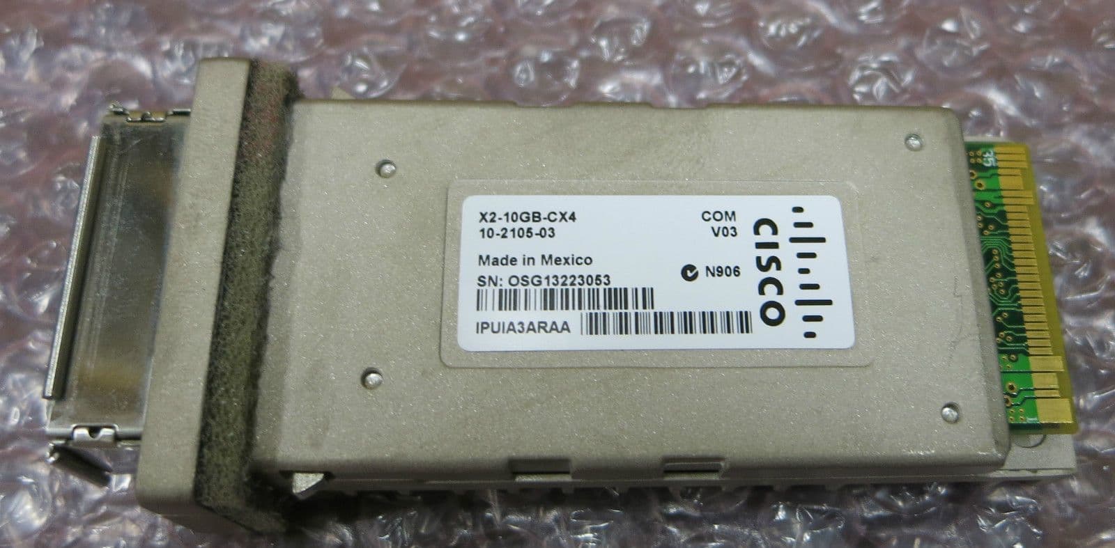Cisco Original X210GBCX4 10GBase X2 Optical Transceiver Module 10210503