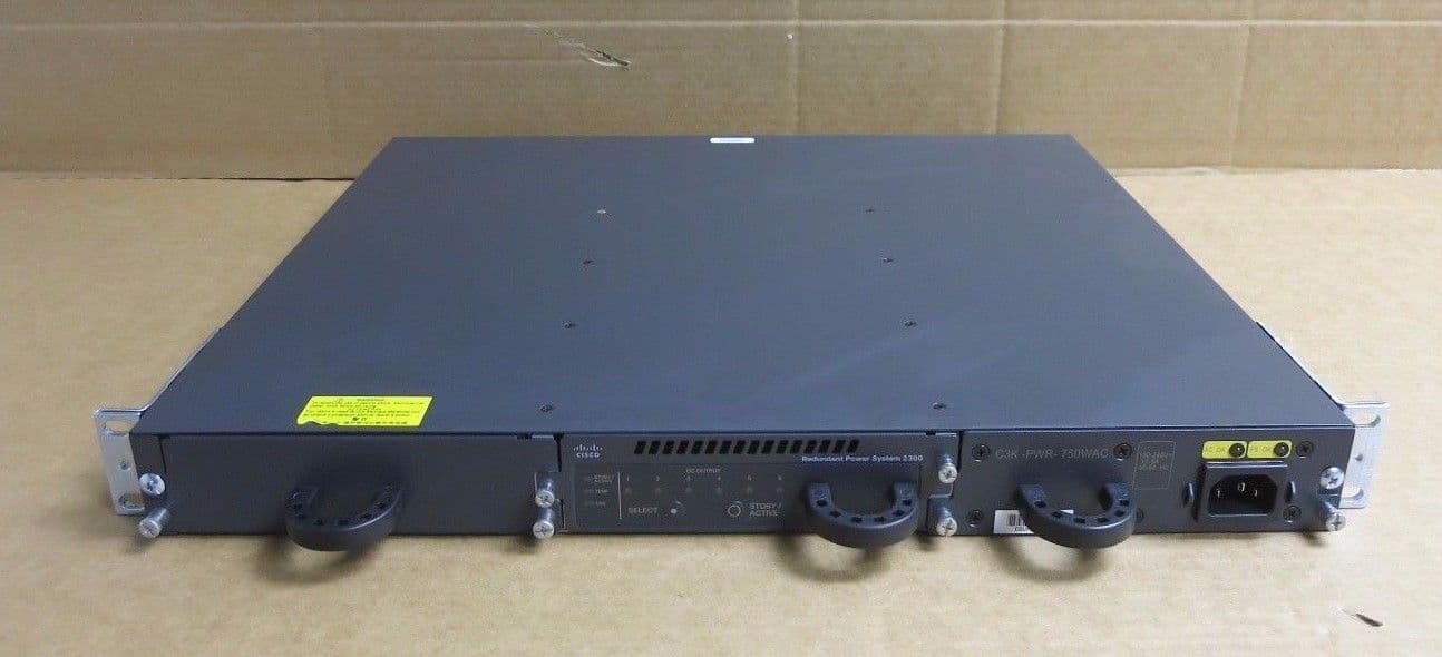 Rps Module Cisco PWR-RPS2300 Redundant Power System 2300 - 1U Rackmount C3K-PWR-750WAC