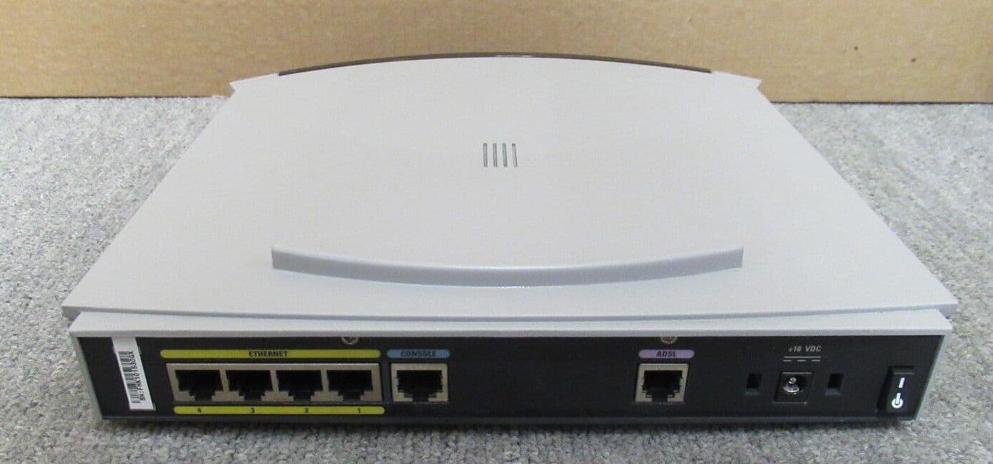 Cisco SB 107 Small Business 4 Port Ethernet Secure ADSL Broadband Router