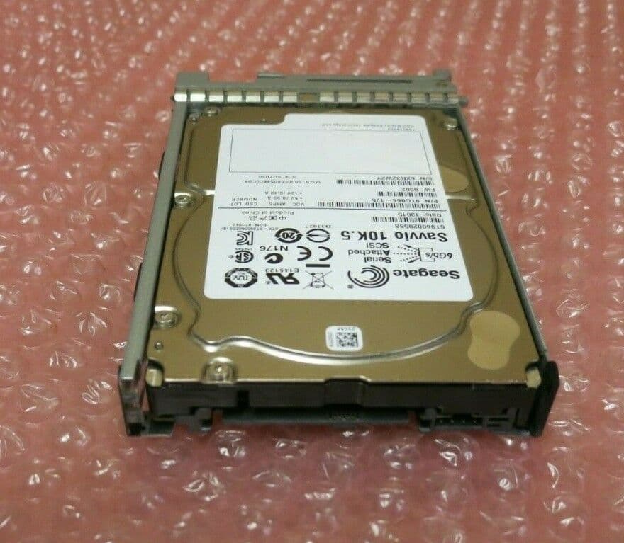 Lot Of 3 Seagate ST9600205SS 600GB 10K SAS Hard Drives – 2.5in, 6Gb/s
