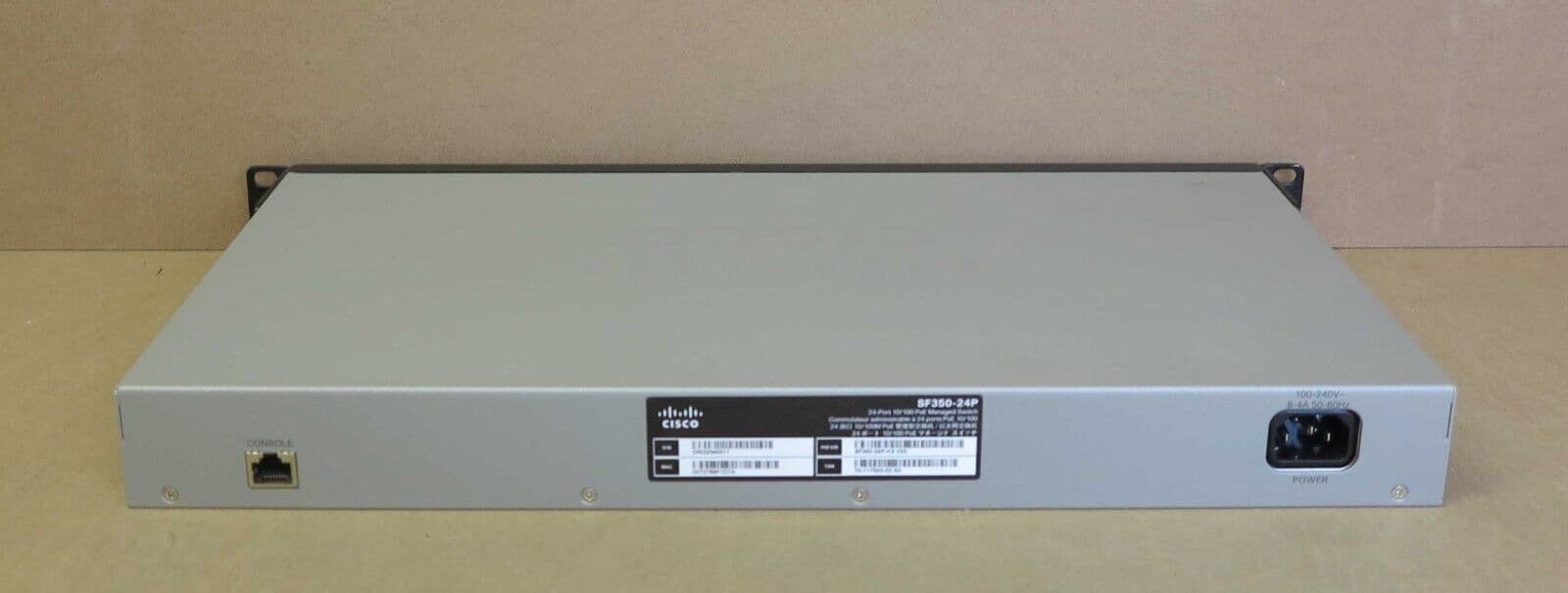 Cisco SF350-24P-K9 24 Port PoE 10/100 Managed 1U Switch 4x SFP / 1GbE Combo