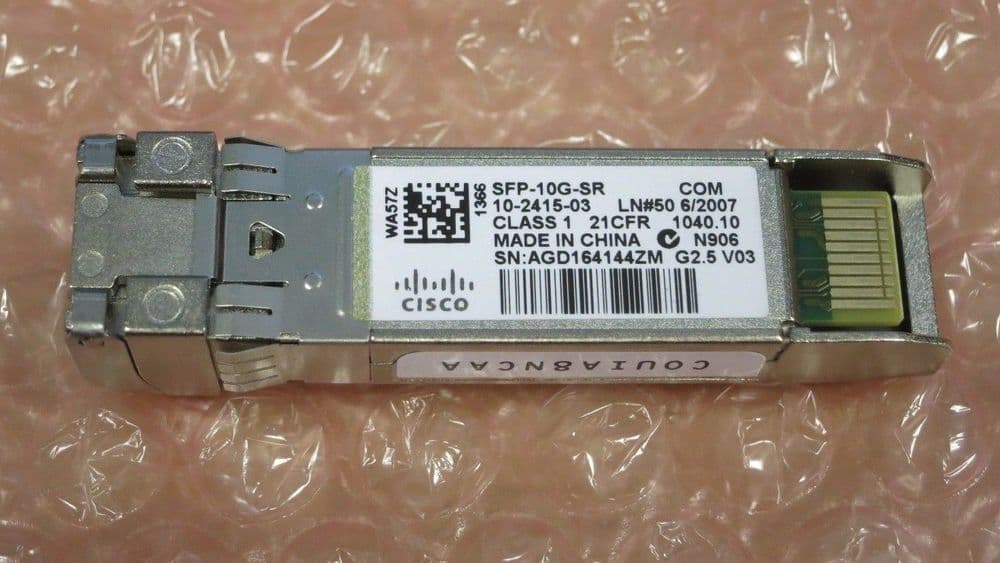 Cisco SFP-10G-SR 10-2415-03 10GBASE Fibre Optic SFP 10G Transceiver Module
