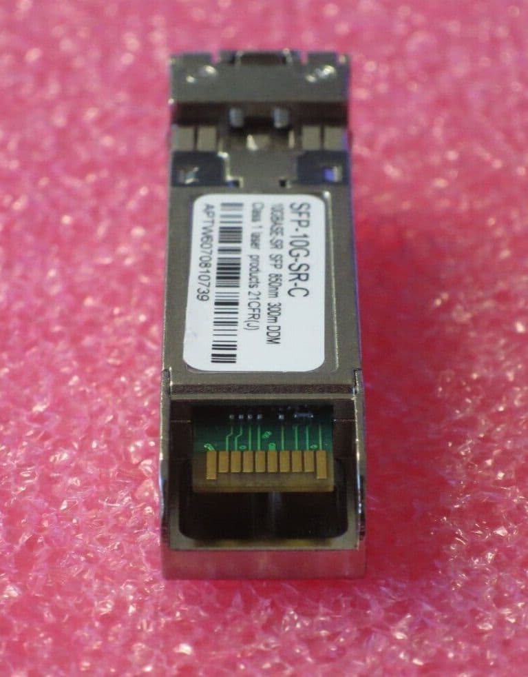 Cisco SFP-10G-SR-C 10GBase-SR SFP 850nm 300m MMF Transceiver Module