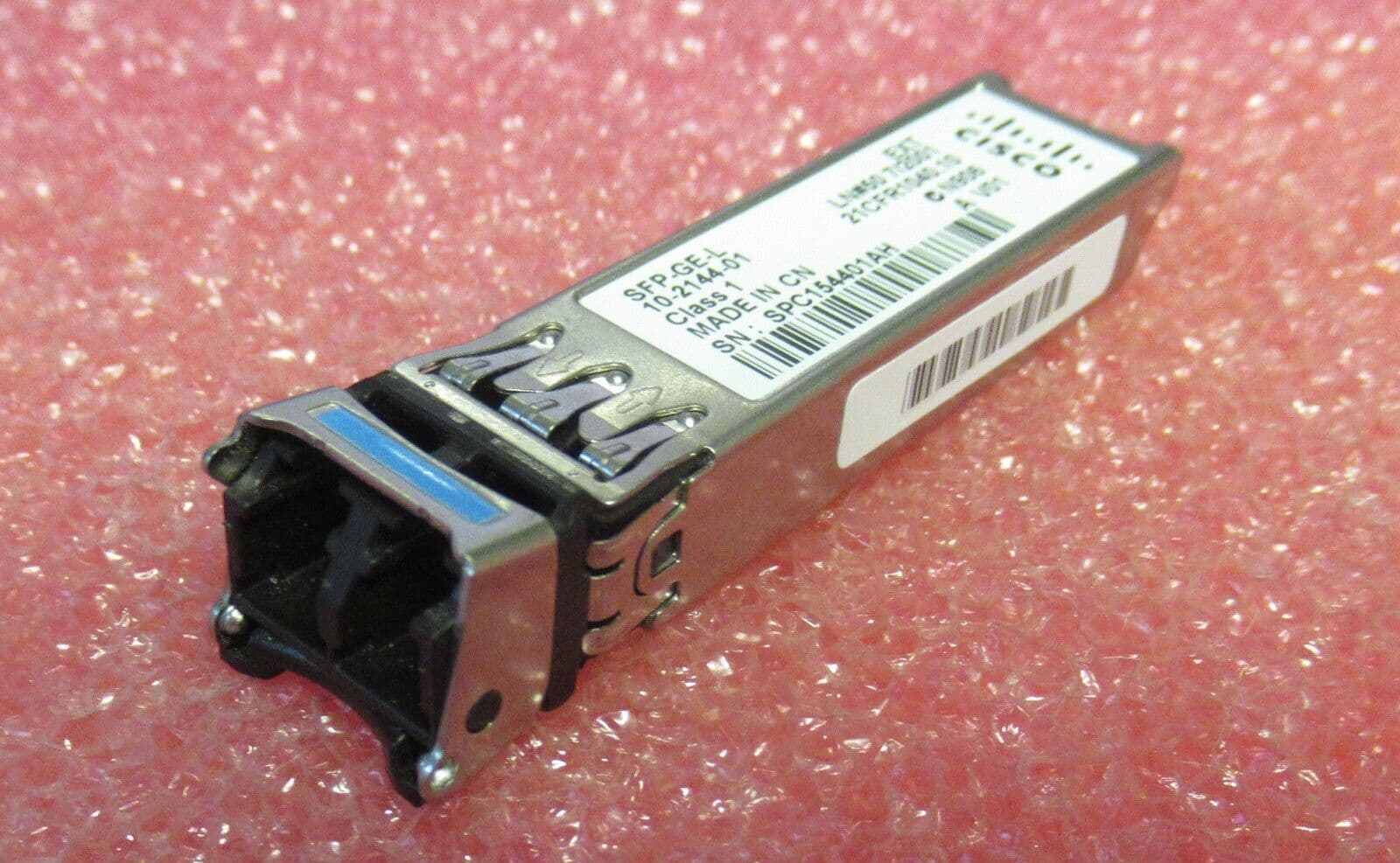 Cisco SFP GE L 1000Base LX LH SFP 1310nm 10km SMF Transceiver Module 10 cisco-sfp-ge-l-1000base-lx-lh-sfp-1310nm-10km-smf-transceiver-module-10