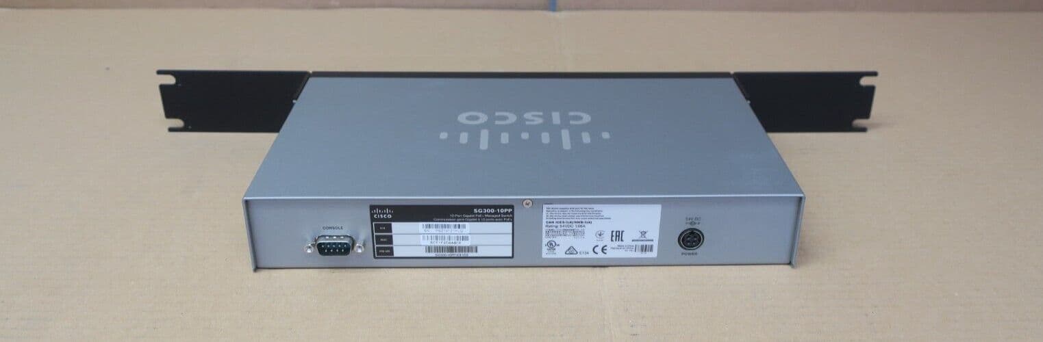 Cisco SG300-10PP 8x 1GbE PoE 2x Combo 1Gb SFP Ports L3 1U