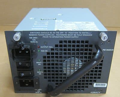 Cisco / Sony Catalyst PWR-C45-4200ACV - 1050W Power Supply Unit APS 200