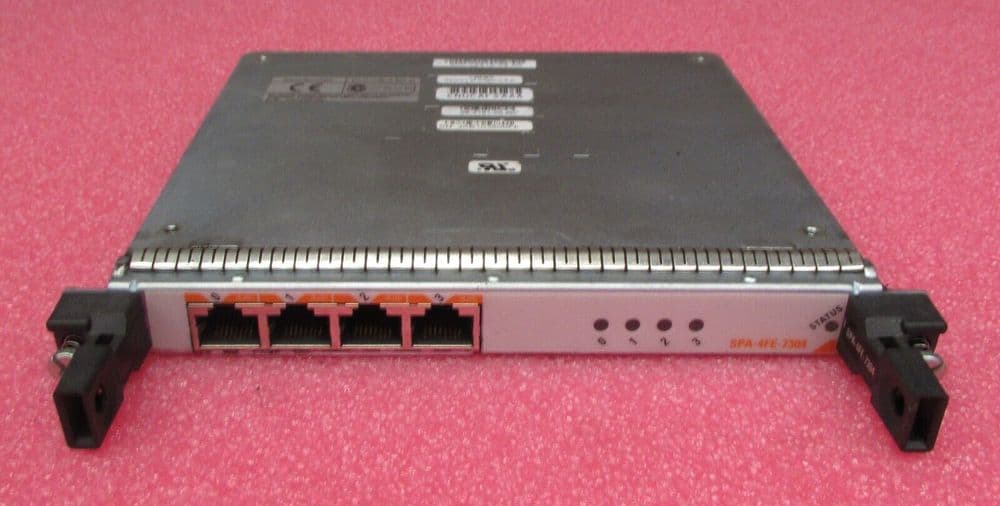Cisco SPA4FE7304 4Port 10/100BaseTX Module For Cisco 7300 Series 800