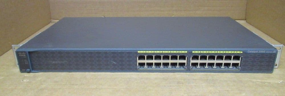 Cisco Systems WS-C2960-24-S Catalyst 2960 Series 24-Port Ethernet ...
