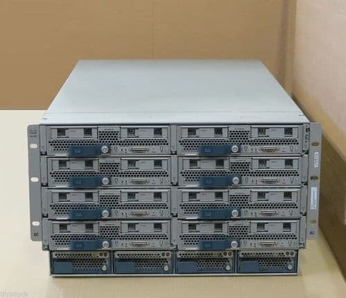 Cisco UCS5108 + 8x B200 M3 Blade Servers 16x EIGHT-CORE 2.60GHz 1536GB RAM