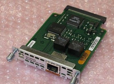 Cisco WIC 1B S/T ISDN BRI Interface Card - TESTED - CCNA CCNP CCIE