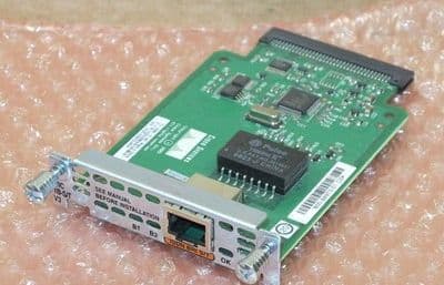 Cisco WIC-1B-S/T V3 Single Port ISDN WAN Interface Module Card