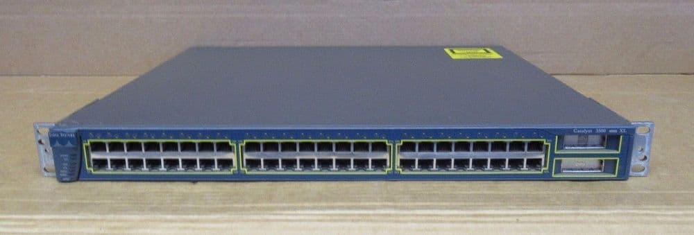 Cisco WS-C3548-XL-EN Catalyst 3500 48x 10/100 Port 1U L2 Managed Switch