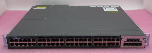 Cisco WS-C3560X-48PF-L 48 Port PoE+ 48x 1Gb + 4x SFP C3KX-NM-1G Ethernet Switch