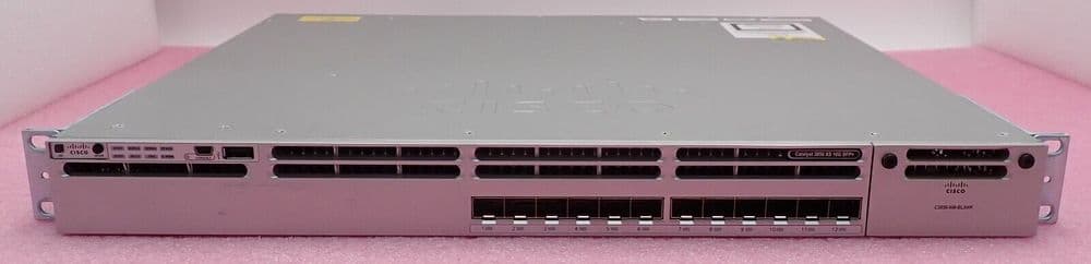 Switch Cisco Catalyst WS-C3850-12XS-S 12 Ports SFP+ 10Gb - Occasion