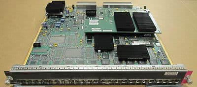 Cisco WS-X6724-SFP 24-port Gigabit Ethernet Module With WS-F6700-CFC Card