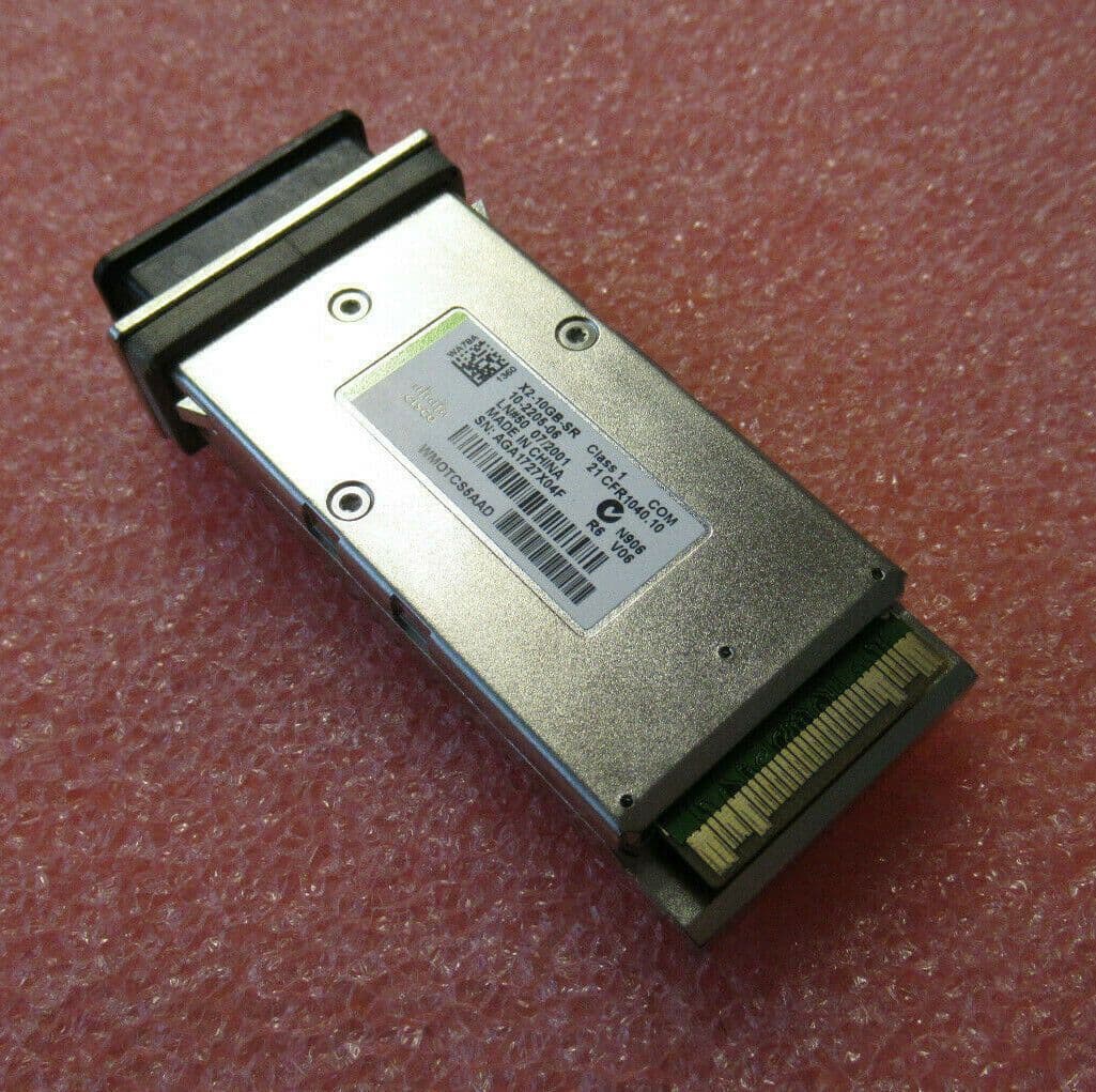 Cisco X210GBSR 10 Gbe 850nm MM 300m DOM Transceiver Module 10220506