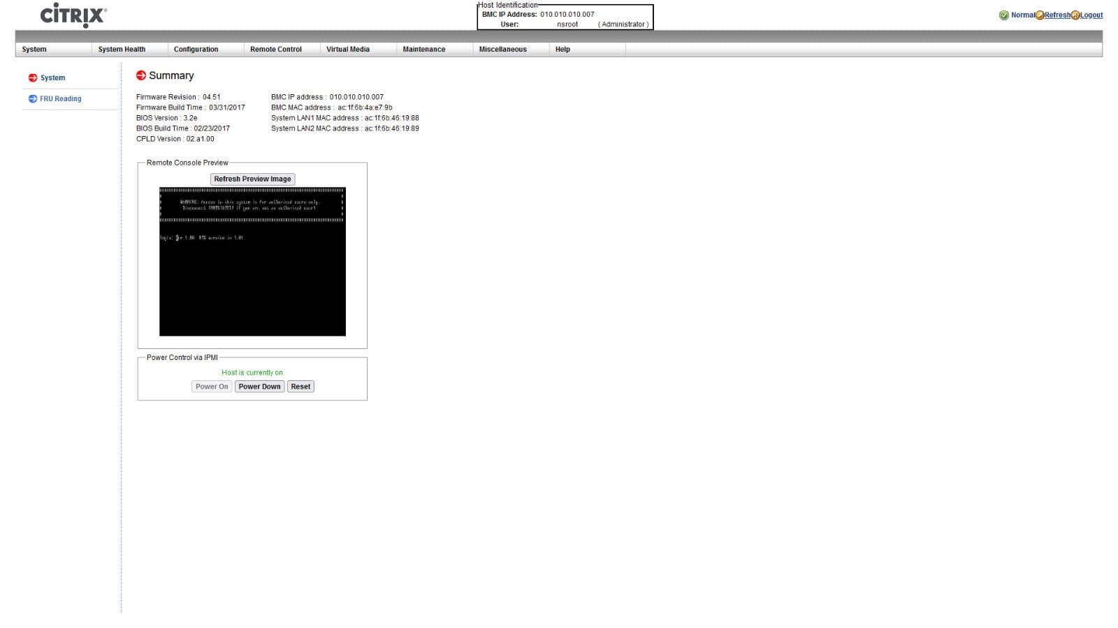 Citrix Netscaler MPX 5900 Load Balancer with licenses