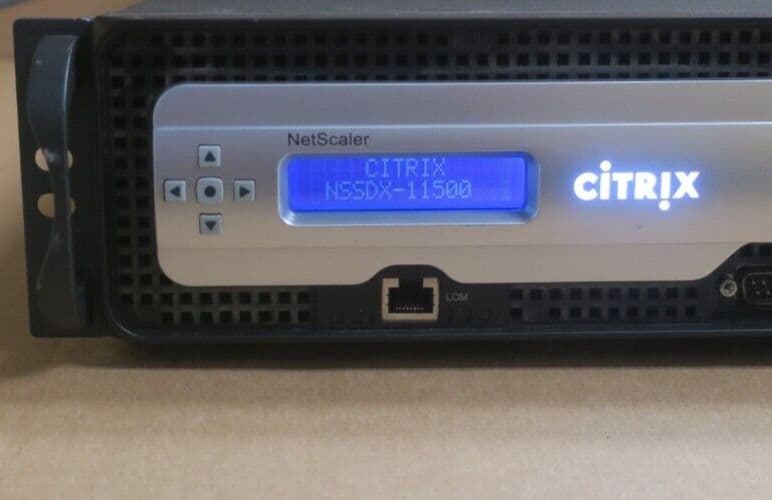 Citrix NetScaler SDX-11500 4x 10GbE SFP 8x 1GbE SFP Port 2U Load Balancer