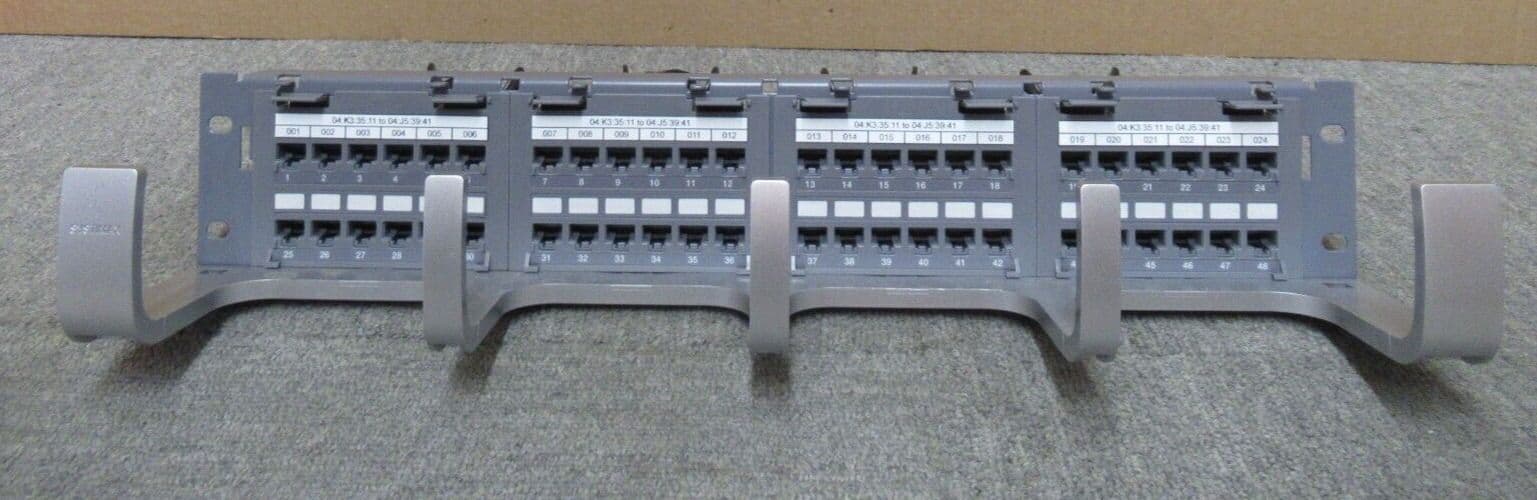 CommScope 760117366 360-PM-GS3-2U-48 SYSTIMAX 360 48 Port Cat6 U/UTP ...