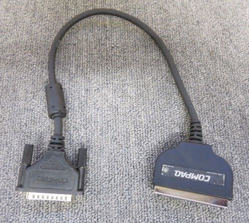 Compaq 155165-001 External Floppy CD-ROM PC Diskette Drive Cable For HP Notebook