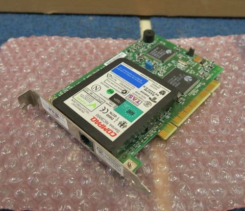 Compaq 321510-B21 23570203-002 - NC3000 56K PCI Fax Modem Card For Deskpro