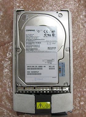 Disque Dur SCSI Ultra 3 HP Compaq - 36,4 Go - 10 000 Tr/min - 3,5" - Occasion