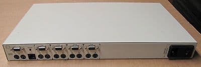 Compaq Series 4115 4-Port KVM Keyboard Video Mouse Switch P/n 242808-003